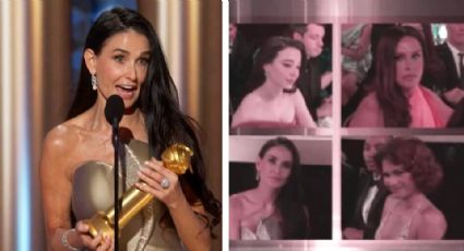 Demi Moore vence a Karla Sofía Gascón y gana su primer Globo de Oro como Mejor actriz