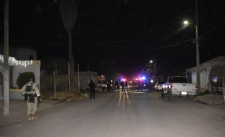 Balacera en Cajeme deja dos víctimas. Foto: Facebook