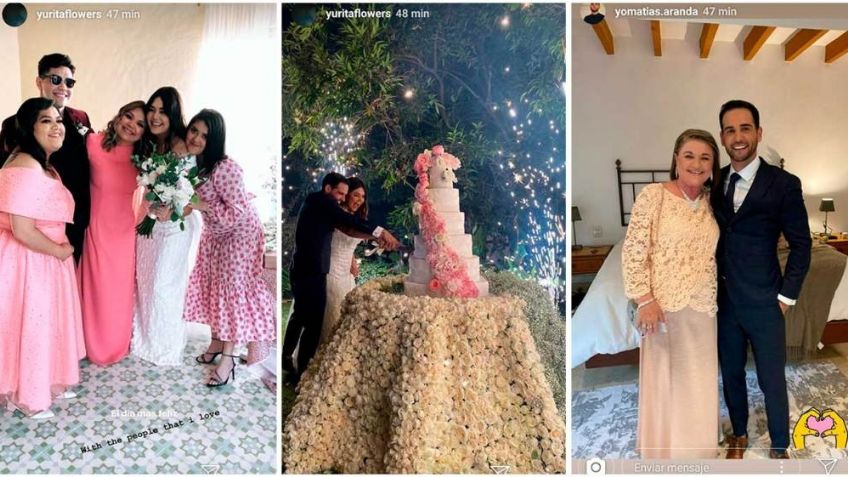 El amor triunfa: Así fue la boda llena de sorpresas de Yuridia y Matías Aranda