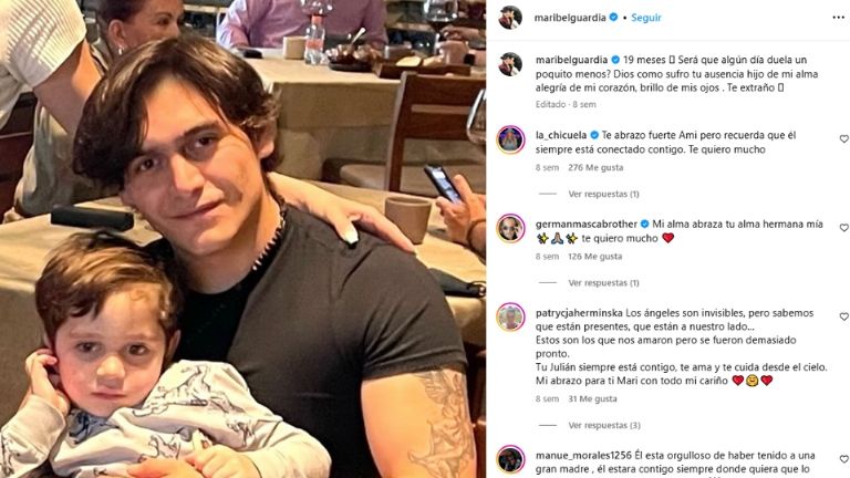 Maribel Guardia no ha podido superar la muerte de Julián