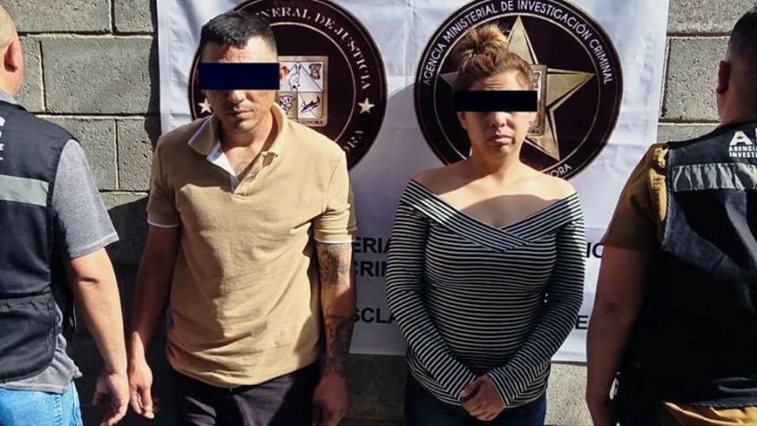 Detienen a Marcelo y Gilda Irene por posesión de 35 envoltorios de crystal en Hermosillo
