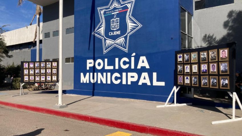 Ciudad Obregón: Seguridad Pública reconoce a policías caídos en cumplimiento del deber