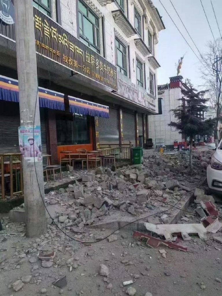 Terremoto en el Tibet