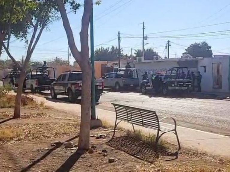 El lugar de los hechos fue sitiado por las diferentes autoridades