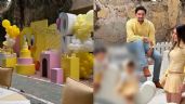 Foto ilustrativa de la nota titulada Alex Fernández celebra el primer año de su hija con lujosa fiesta; así presumieron a su bebé