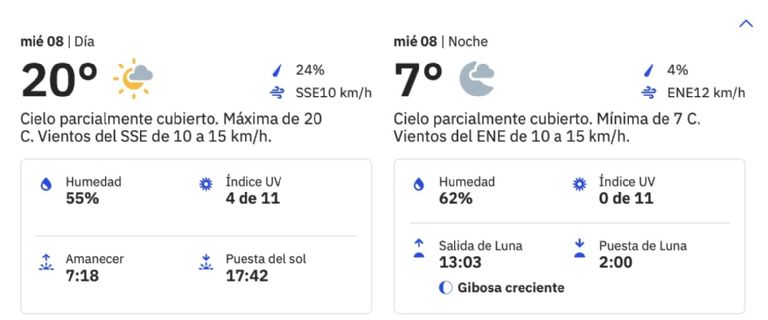 Clima en Hermosillo para HOY miércoles 8 de enero. Foto: Conagua