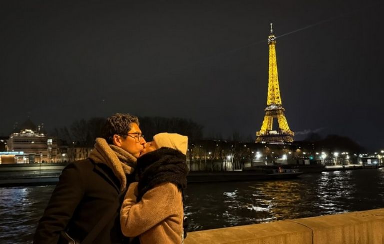 Marimar Vega se deja ver enamorada de su esposo