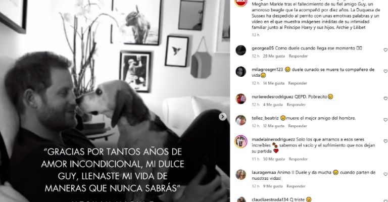 Meghan Markle anuncia triste fallecimiento y con el Príncipe Harry comparte momentos familiares