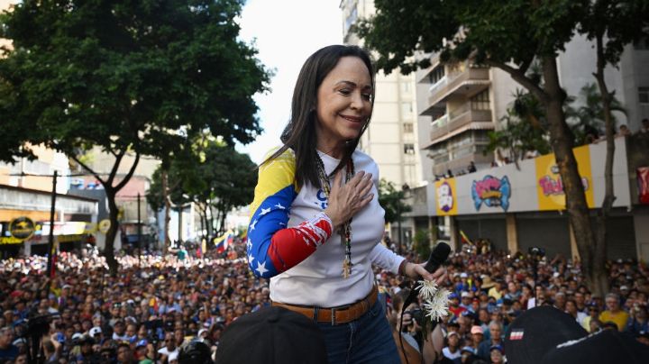 María Corina Machado detenida tras manifestación contra el régimen de Nicolás Maduro