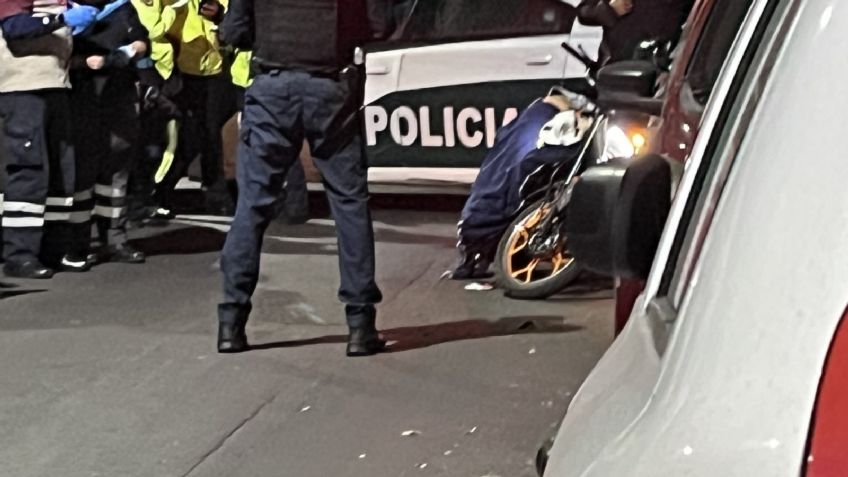 Madrugada violenta en CDMX: Sicarios ejecutan a motociclista en la Venustiano Carranza