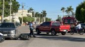 Foto ilustrativa de la nota titulada: Conductora provoca accidente y lesiona a joven motociclista al norte de Ciudad Obregón