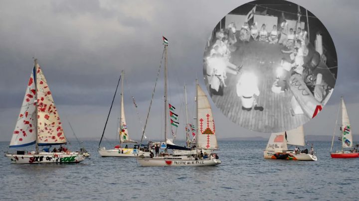 Israel intercepta flotilla con ayuda humanitaria a Gaza; ellos son los mexicanos a bordo