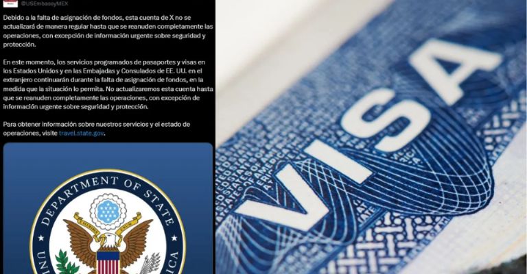 Cierra el Gobierno de Estados Unidos