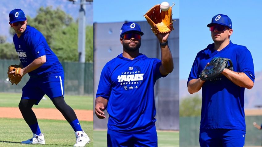 Víctor Mendoza, 'Haper' Gamboa y Devin Sweet reportan a la pretemporada con Yaquis de Obregón