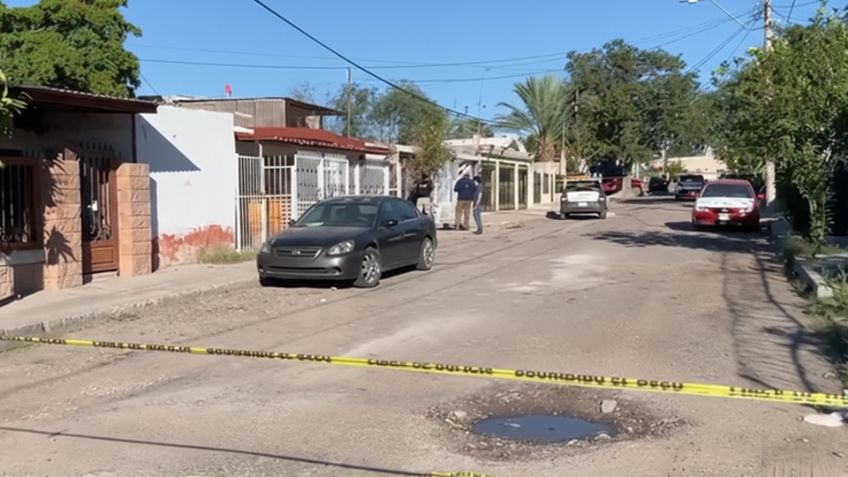 Primer homicidio de octubre: Irrumpen en casa y acribillan a dos hombres en Hermosillo