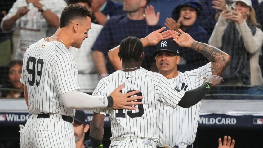 Yankees viven y envían la Serie de Comodines al decisivo ante los Red Sox