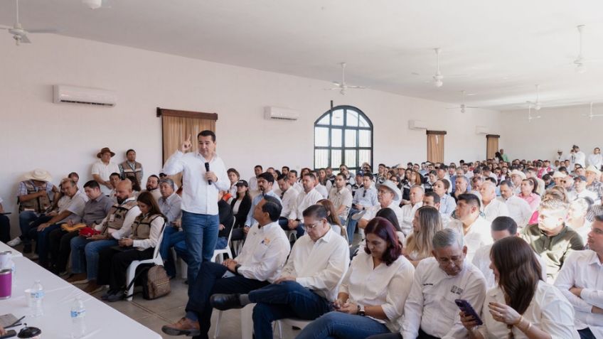 Gobierno de Sonora da información del Plan Integral Río Sonora a habitantes de Ures