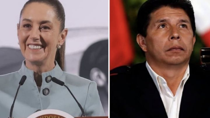 Sheinbaum insiste en liberación de Pedro Castillo, expresidente de Perú, tras destitución de Boluarte