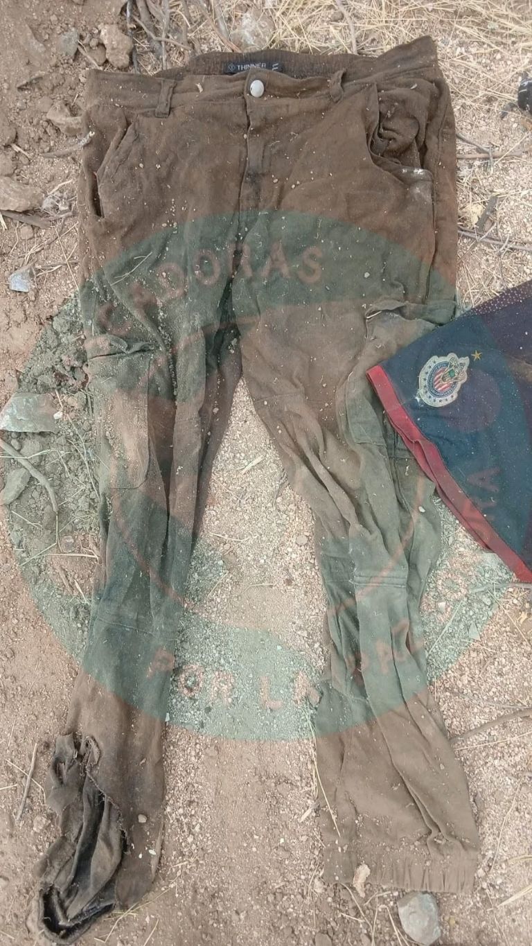 Algunas de las pertenencias 