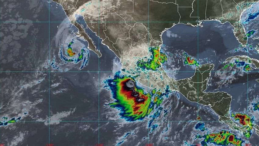 'Raymond' se degrada a depresión tropical; autoridades piden no bajen medidas de protección