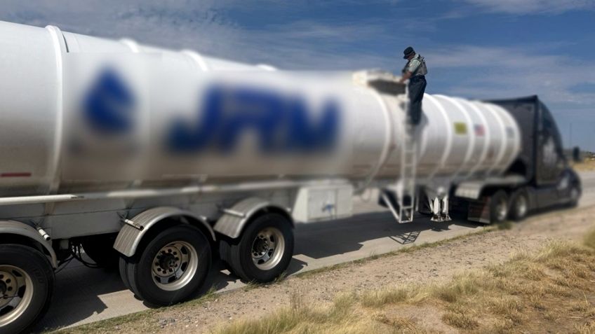 Dos detenidos en la carretera Guaymas - Hermosillo por transporte ilegal de combustible