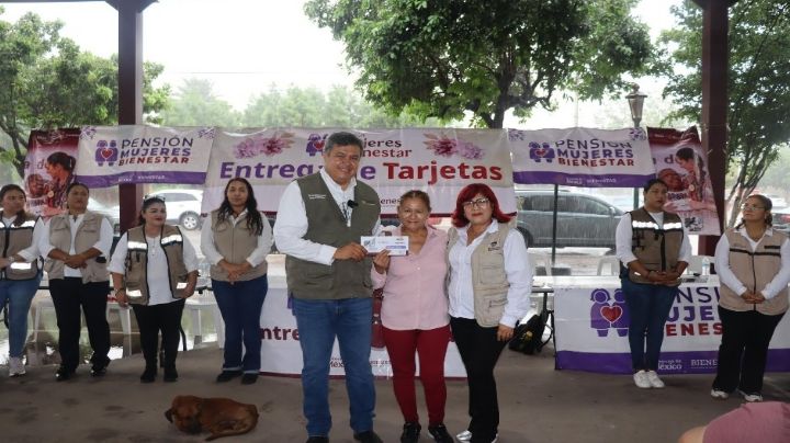 Avanza en Sonora la entrega de las tarjetas del programa Pensión Mujeres Bienestar
