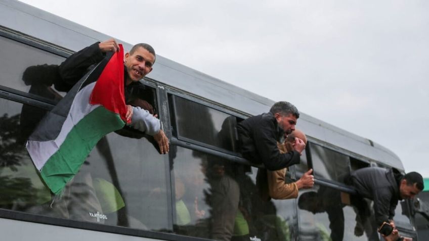 Liberación de presos palestinos: Israel cumple acuerdo y finaliza envíos a Gaza y Egipto