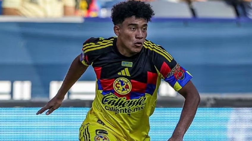 América confirma baja de Isaías Violante por lesión; regresaría a las canchas hasta el 2026