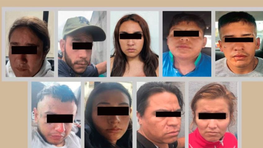 Caen nueve en operativo en Edomex; autoridades liberan a dos víctimas y aseguran arsenal