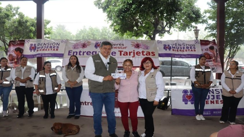 Avanza en Sonora la entrega de las tarjetas del programa Pensión Mujeres Bienestar