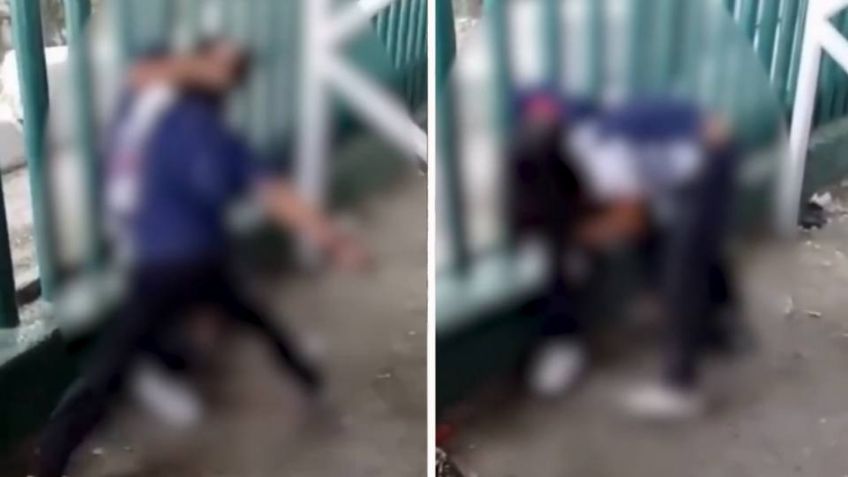 "Mátala": Filtran VIDEO de la pelea entre dos alumnas de una secundaria en Monterrey