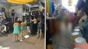 Foto ilustrativa de la nota titulada: (VIDEO) Rapan y desnudan a presuntas ladronas para exhibirlas en tianguis de Puebla