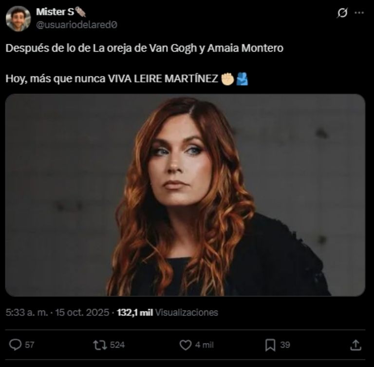 La mayoría apoyan a Leire Martínez