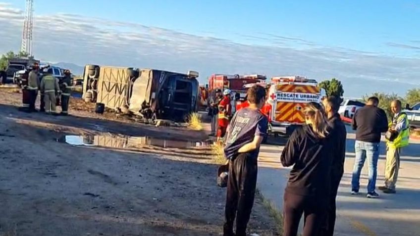 Tragedia en Sonora: Reportan 6 muertos tras fatal accidente de autobús en Carretera Internacional