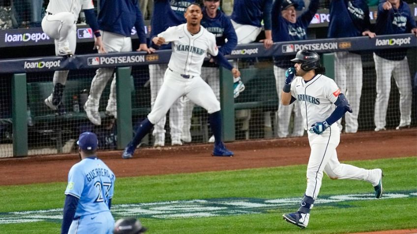 Eugenio Suárez se viste de héroe en victoria de los Mariners sobre los Blue Jays en la SCLA