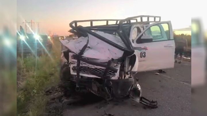 Aparatoso choque en la Costa de Hermosillo provoca incendio y varios heridos