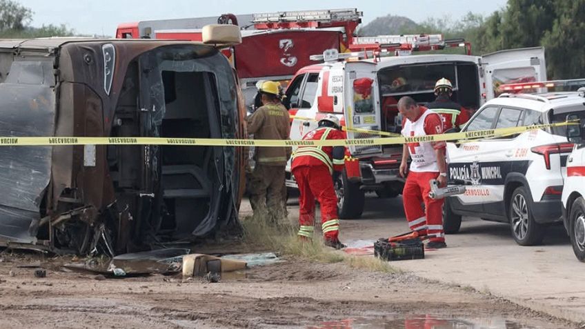 Ya se sabe quiénes son las VÍCTIMAS MORTALES del trágico accidente en Guaymas-Hermosillo