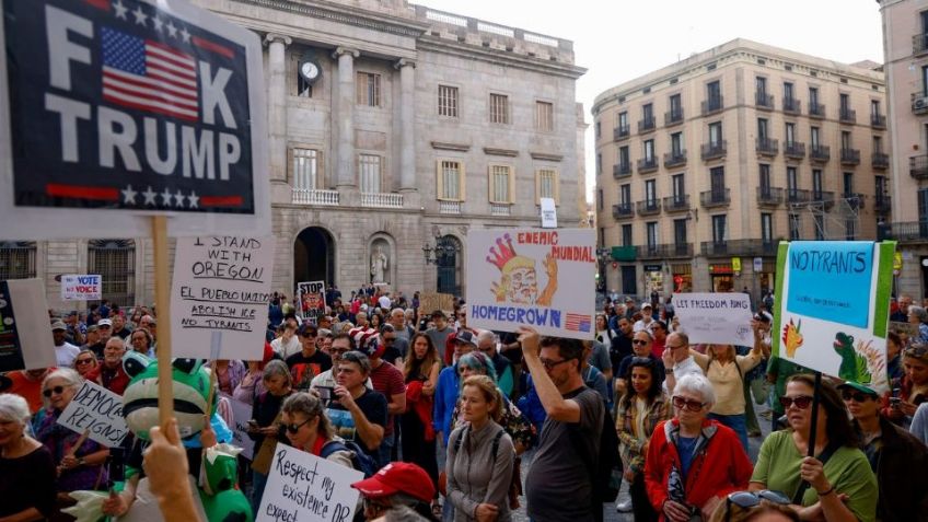 'No Kings': Miles llenan las calles de EU en protesta contra el autoritarismo de Donald Trump