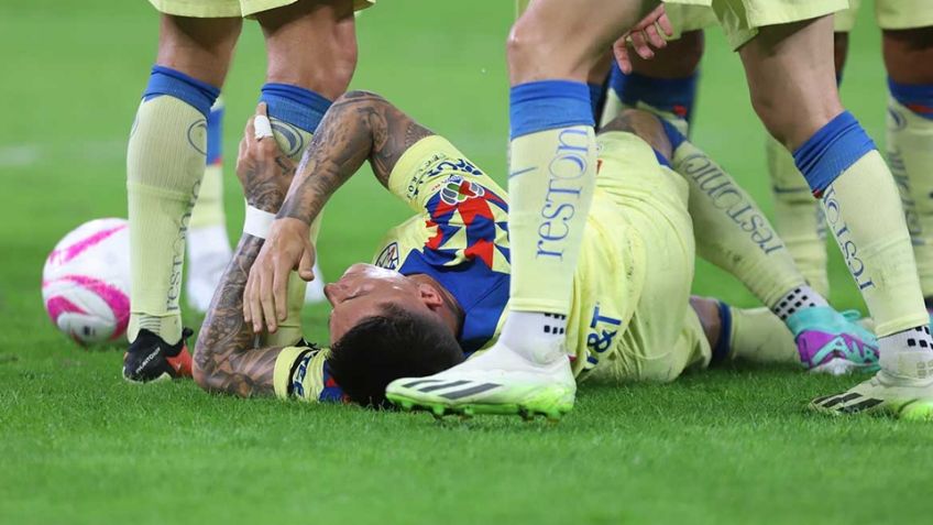 América sigue con las lesiones; Águilas pierden a dos elementos en partido contra Cruz Azul