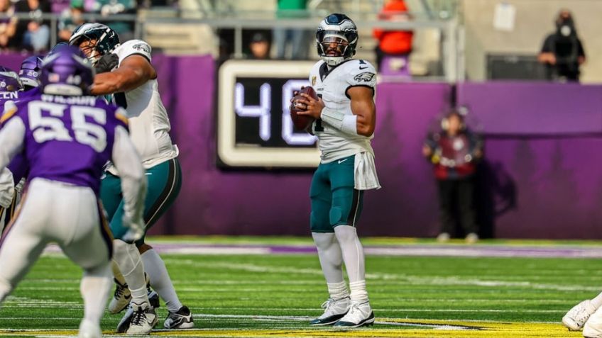 Hurts y los Eagles levantan el vuelo y salen con el triunfo de Minnesota