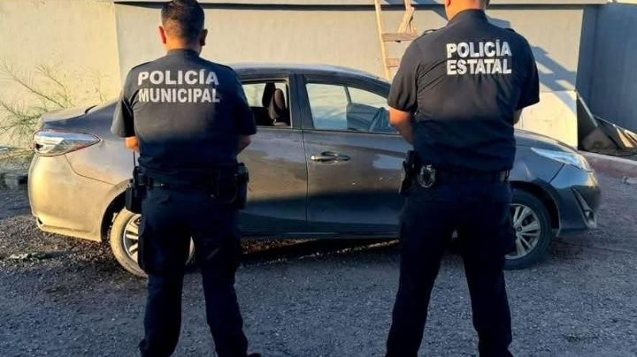 Sonora: Autoridades capturan a 4 presuntos criminales que viajaban en auto ROBADO