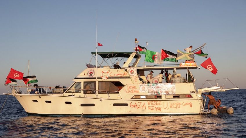 Ningún barco de la flotilla Global Sumud llegó a Gaza, informa Israel tras concluir operativo