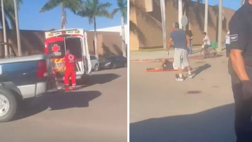 No respetaron el alto: Reportan dos lesionados tras aparatoso choque en Ciudad Obregón