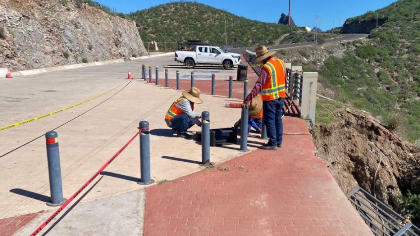 Aplauden por pronta respuesta a rehabilitación de mirador escénico en San Carlos