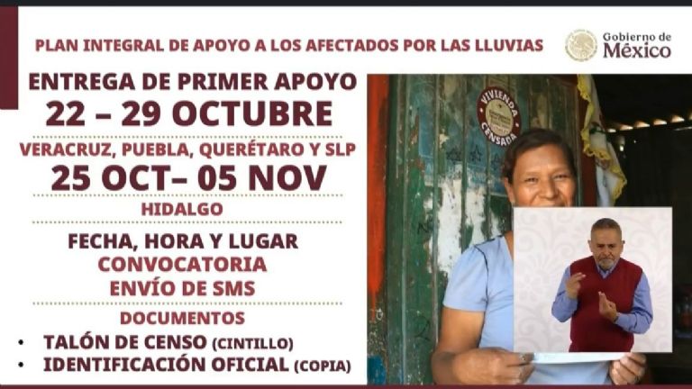 Fechas para entrega de apoyos Bienestar. Foto: Gobierno de México