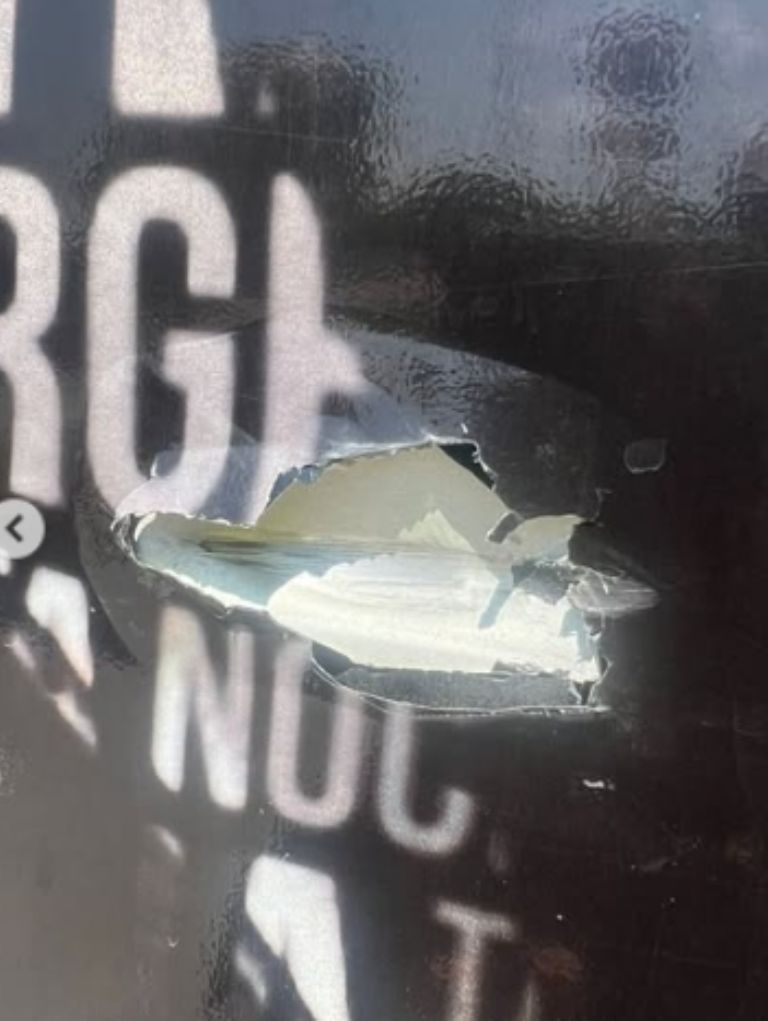 Fueron seis los disparos 