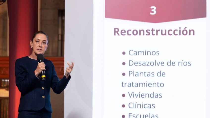 Sheinbaum presenta plan de 4 ejes para atender EMERGENCIA por LLUVIAS en México: Detalles