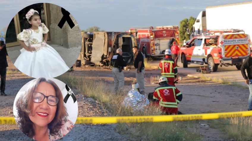 Dan último adiós a Rosa Carmina y su nieta, víctimas del camionazo en carretera Guaymas-Hermosillo