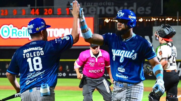 Yaquis siguen 'onfire', ganan el primero de la serie ante los Naranjeros