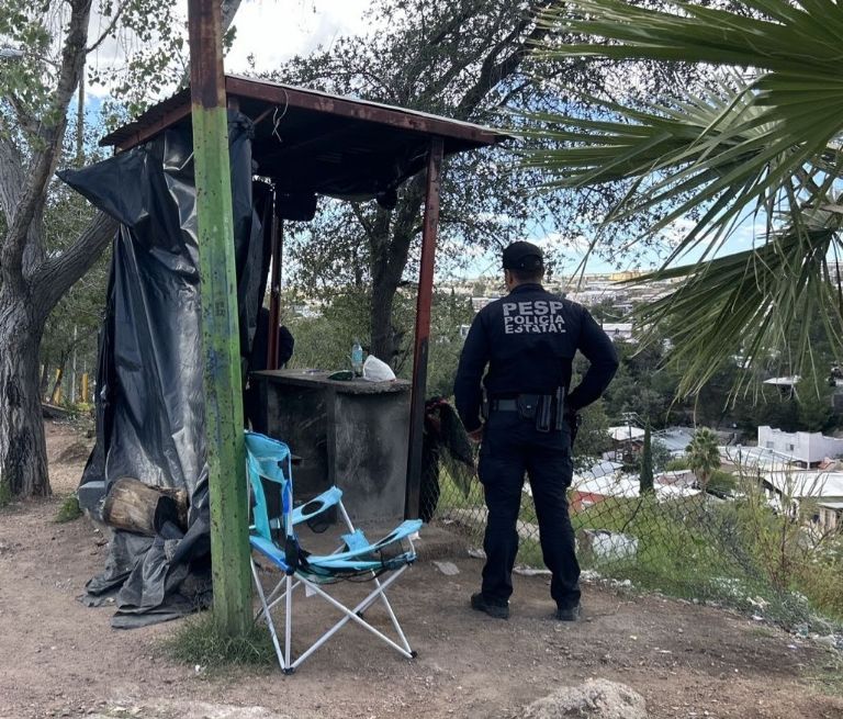 La Policía Estatal de Seguridad Pública (PESP) efectuó las acciones en la colonia Héroes de Nogales.